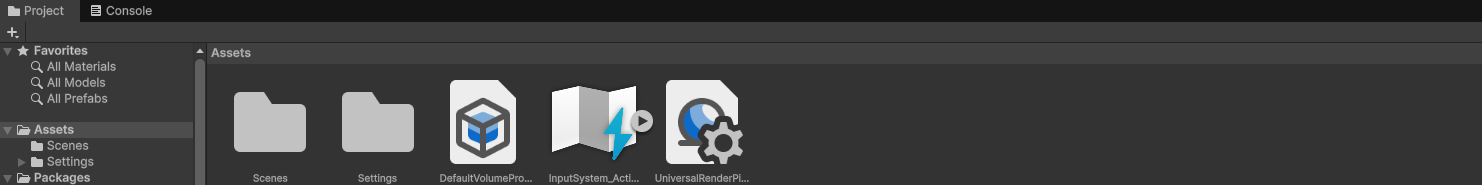 Unity Editor Project Files Window Project Files